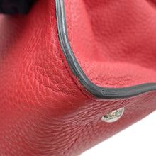 将图像加载到图库查看器中，PRADA Vitello Dyno 2-Way Handbag RedBN2693 Leather
