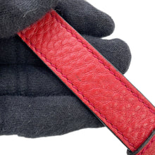 将图像加载到图库查看器中，PRADA Vitello Dyno 2-Way Handbag RedBN2693 Leather
