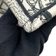 将图像加载到图库查看器中，Dior Book Tote Zodiac White/BlackM1296ZRHZ_M06E Canvas Size Medium
