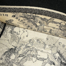 将图像加载到图库查看器中，Dior Book Tote Zodiac White/BlackM1296ZRHZ_M06E Canvas Size Medium
