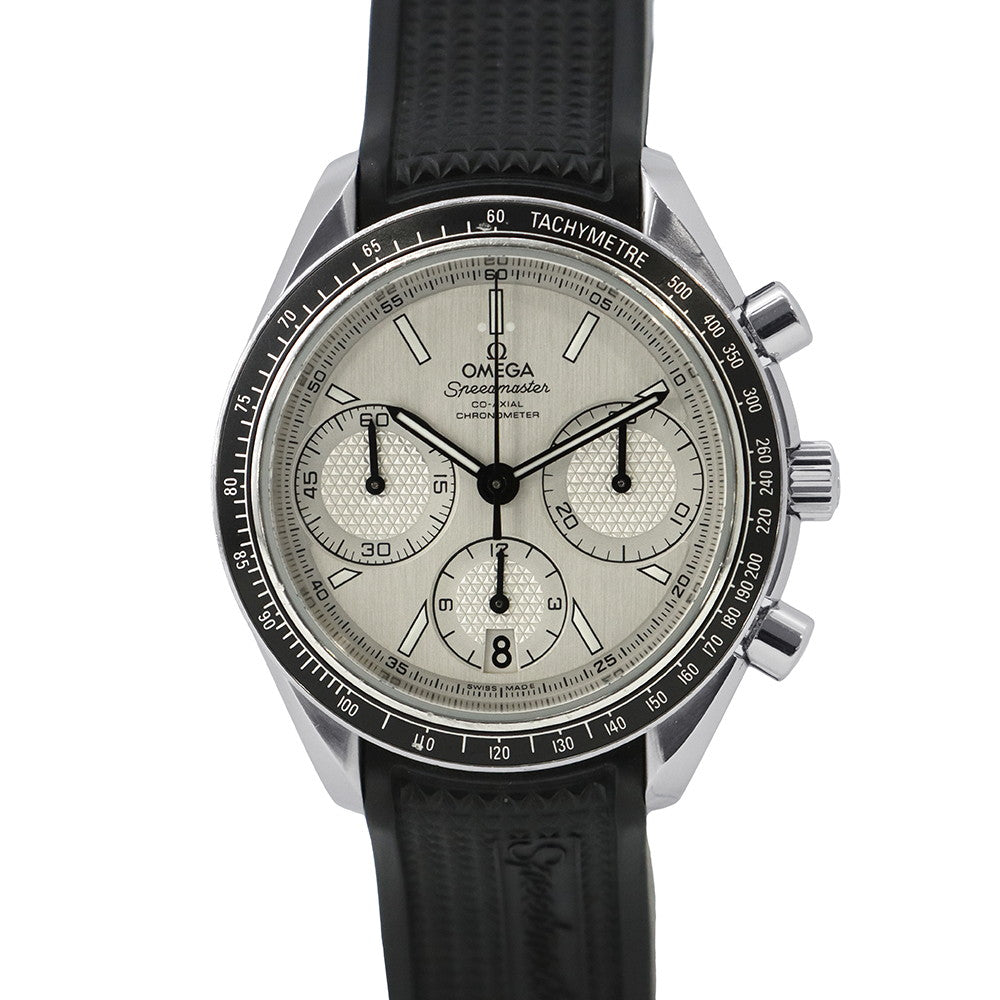 OMEGA Speedmaster Racing W40mm Stainless Steel Rubber Silver Dial326.32.40.50.02.001