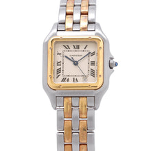 将图像加载到图库查看器中，CARTIER PANTHERE MM H26.8mm×W26.5mm Stainless Steel K18YG Ivory DialW25028B6
