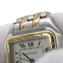 将图像加载到图库查看器中，CARTIER PANTHERE MM H26.8mm×W26.5mm Stainless Steel K18YG Ivory DialW25028B6
