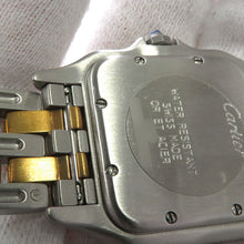 将图像加载到图库查看器中，CARTIER PANTHERE MM H26.8mm×W26.5mm Stainless Steel K18YG Ivory DialW25028B6

