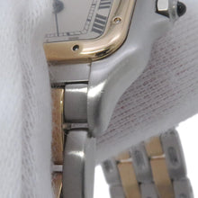 Load image into Gallery viewer, CARTIER PANTHERE MM 2 Row H26.8mm×W26.5mm Stainless Steel K18YG Ivory DialW25028B6
