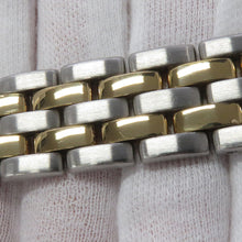 Load image into Gallery viewer, CARTIER PANTHERE MM 2 Row H26.8mm×W26.5mm Stainless Steel K18YG Ivory DialW25028B6
