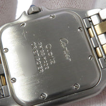 Load image into Gallery viewer, CARTIER PANTHERE MM 2 Row H26.8mm×W26.5mm Stainless Steel K18YG Ivory DialW25028B6
