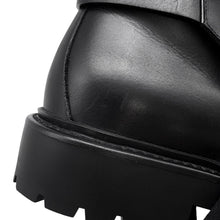 将图像加载到图库查看器中，HERMES Jeff short boots Black Leather Size 41
