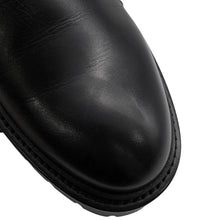 将图像加载到图库查看器中，HERMES Jeff short boots Black Leather Size 41
