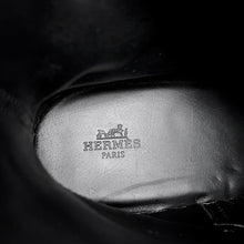 将图像加载到图库查看器中，HERMES Jeff short boots Black Leather Size 41
