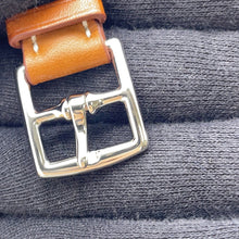 将图像加载到图库查看器中，HERMES Etrivière Babor Bracelet Size T5 Gold Tadelakt Leather
