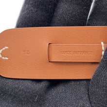 将图像加载到图库查看器中，HERMES Etrivière Babor Bracelet Size T5 Gold Tadelakt Leather
