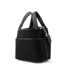 将图像加载到图库查看器中，HERMES Picotin Lock Cargo Black Towar Goeran Swift Leather Size PM
