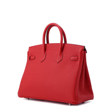 将图像加载到图库查看器中，HERMES Birkin Rouge Ladue Togo Leather Size 25
