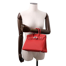 Load image into Gallery viewer, HERMES Birkin Rouge Ladue Togo Leather Size 25
