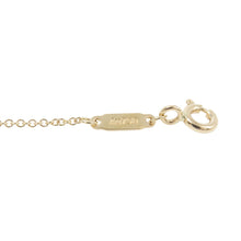 将图像加载到图库查看器中，TIFFANY&amp;Co. T Smile Necklace Size Mini62617683 18K Yellow Gold
