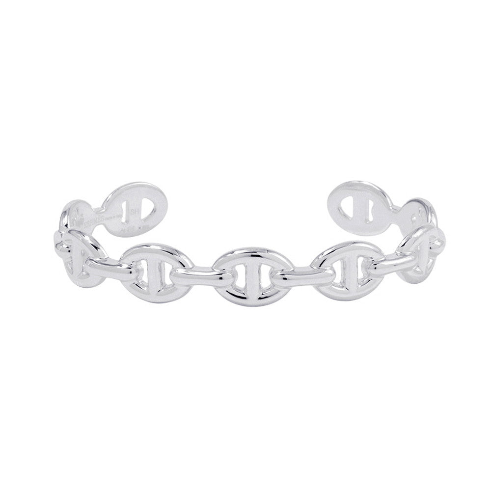 HERMES Chaine d'Ancre Bangle Size SH SV925