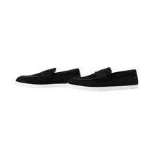 将图像加载到图库查看器中，HERMES Mocassins Jobs Black suede Size 42
