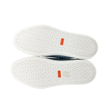 将图像加载到图库查看器中，HERMES Get sneakers White/Blue Toile H Maxi Calf Leather Size 43
