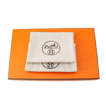 Load image into Gallery viewer, HERMES Get sneakers White/Blue Toile H Maxi Calf Leather Size 43
