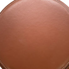 Load image into Gallery viewer, CELINE Triomphe Tambour Shoulder Bag Tan195192 PVC Leather Size Medium
