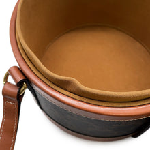 Load image into Gallery viewer, CELINE Triomphe Tambour Shoulder Bag Tan195192 PVC Leather Size Medium
