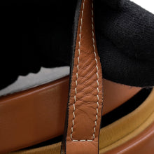 Load image into Gallery viewer, CELINE Triomphe Tambour Shoulder Bag Tan195192 PVC Leather Size Medium
