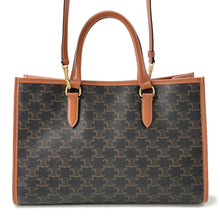 Load image into Gallery viewer, CELINE Triomphe Horizontal Cabas Tan199742BZJ.04LU PVC Leather
