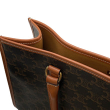 Load image into Gallery viewer, CELINE Triomphe Horizontal Cabas Tan199742BZJ.04LU PVC Leather
