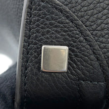 将图像加载到图库查看器中，CELINE Luggage Shopper Handbag Black189793 Leather Size micro
