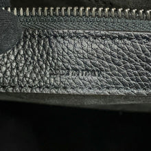 将图像加载到图库查看器中，CELINE Luggage Shopper Handbag Black189793 Leather Size micro
