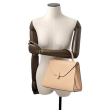 Load image into Gallery viewer, Valextra Idide 2WAY Handbag BeigeWBES0056028L Leather Size Medium
