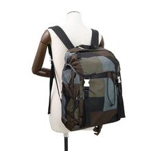 将图像加载到图库查看器中，PRADA Backpack Khaki/Multicolor2VZ062 Nylon
