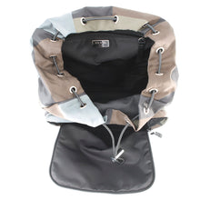 将图像加载到图库查看器中，PRADA Backpack Khaki/Multicolor2VZ062 Nylon
