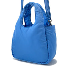 将图像加载到图库查看器中，PRADA Padded Re-nylon 2-way Handbag Light Blue1BA359 Nylon
