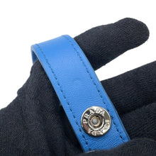 将图像加载到图库查看器中，PRADA Padded Re-nylon 2-way Handbag Light Blue1BA359 Nylon
