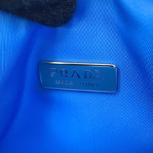 将图像加载到图库查看器中，PRADA Padded Re-nylon 2-way Handbag Light Blue1BA359 Nylon

