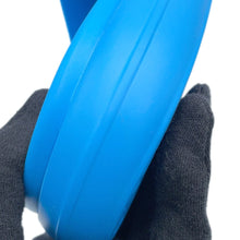 将图像加载到图库查看器中，GUCCI Interlocking G Slide Sandals Blue780296 Rubber Size 9
