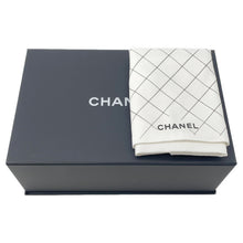 Load image into Gallery viewer, CHANEL Matelasse Double Flap ChainShoulder BlueA01113 Caviar Leather Size 23
