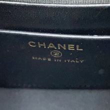 Load image into Gallery viewer, CHANEL Matelasse CC Logo Chainshoulder Novelty Black Tweed
