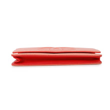 Load image into Gallery viewer, CHANEL CC Logo Chain Wallet salmon pinkA48654 Caviar Leather
