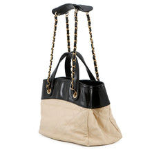 Load image into Gallery viewer, CHANEL In the Mix 2way Bag Beige/BlackA67031 Leather

