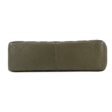 Load image into Gallery viewer, CHANEL Jumbo Matelasse Shoulder Bag KhakiA58600 Caviar Leather Size 30
