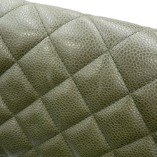 Load image into Gallery viewer, CHANEL Jumbo Matelasse Shoulder Bag KhakiA58600 Caviar Leather Size 30
