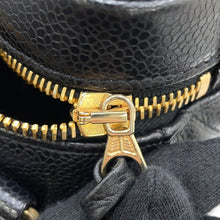Load image into Gallery viewer, CHANEL V Stitch ChainShoulder Black Caviar Leather
