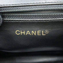 Load image into Gallery viewer, CHANEL V Stitch ChainShoulder Black Caviar Leather
