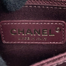 Load image into Gallery viewer, CHANEL Coco Handle Matelasse Handbag MetalicPurpleAS2215 Caviar Leather Size XXS

