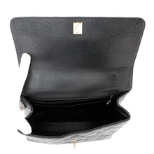 将图像加载到图库查看器中，CHANEL CC Logo Handbag BlackA12397 Caviar Leather
