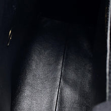 将图像加载到图库查看器中，CHANEL CC Logo Handbag BlackA12397 Caviar Leather
