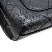 将图像加载到图库查看器中，CHANEL CC Logo Handbag BlackA12397 Caviar Leather
